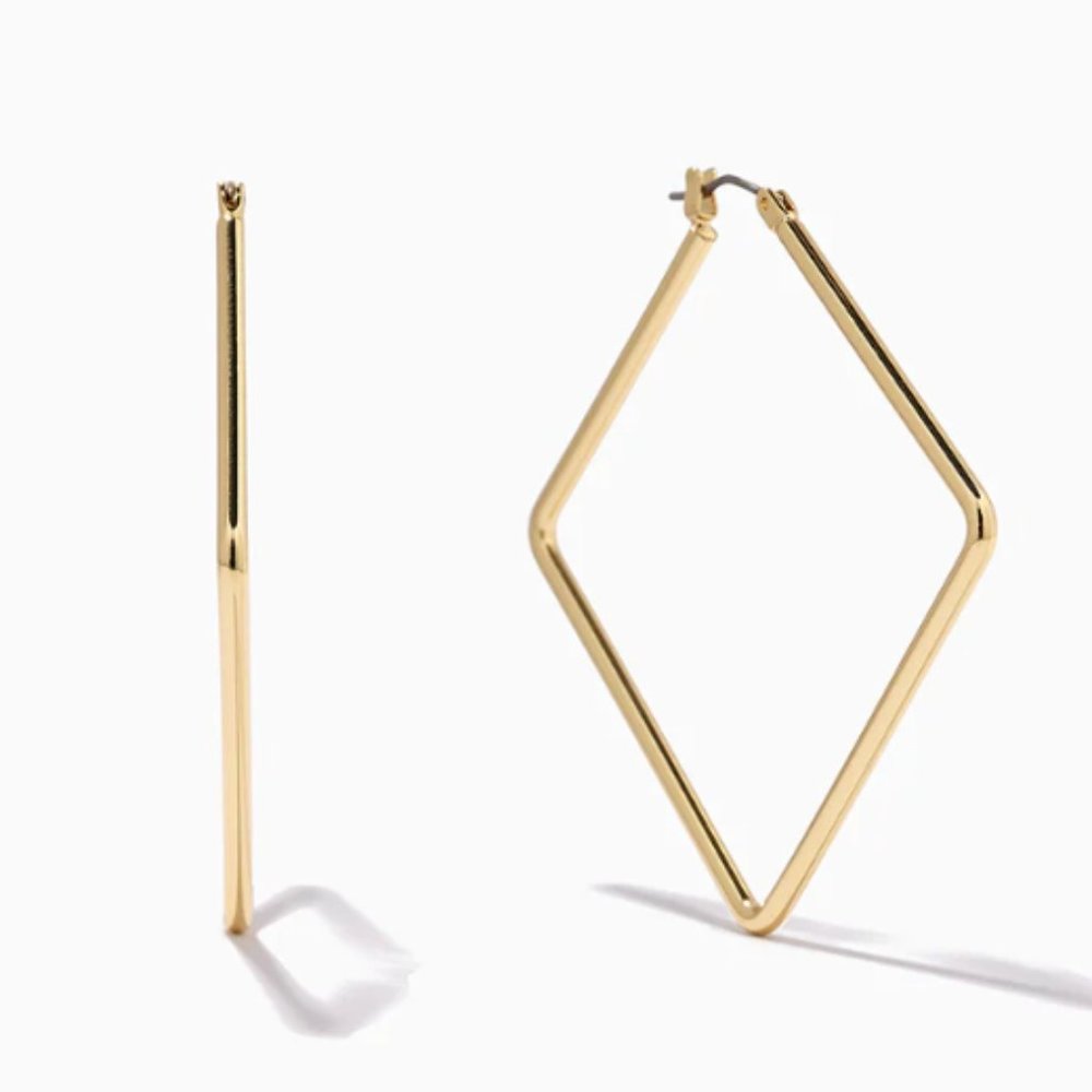 BN - Uncommon James Girl Boss Eaarings - Gold (Med)